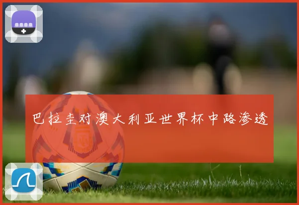 巴拉圭对澳大利亚世界杯中路渗透
