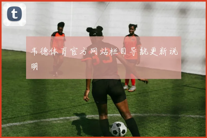 韦德体育官方网站栏目导航更新说明